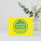 St. Patrick's Day Postcard Postkarte (Stehend Vorderseite)
