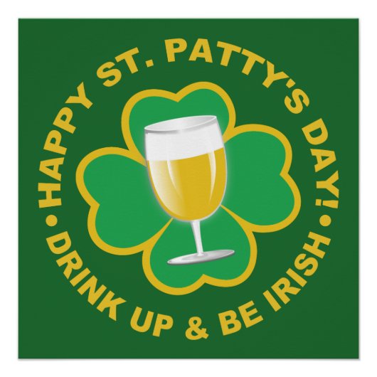 St. Patrick's Day Poster (Vorderseite)