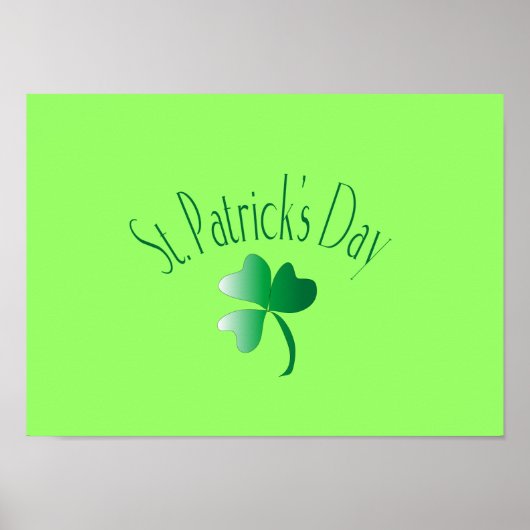 St. Patrick's Day Poster (Vorne)