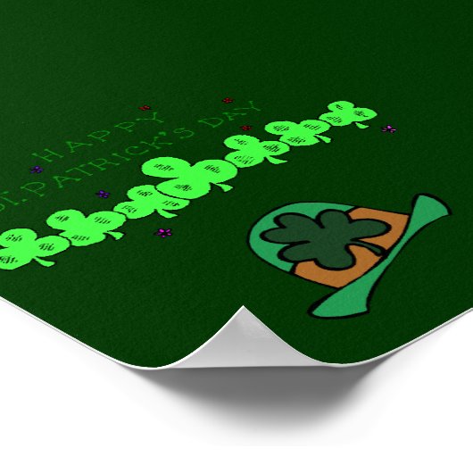 St. Patrick's Day Poster (Ecke)