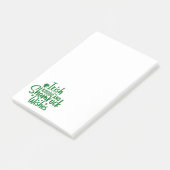 St. Patrick's Day Postit Notes Post-it Klebezettel (angewinkelt)