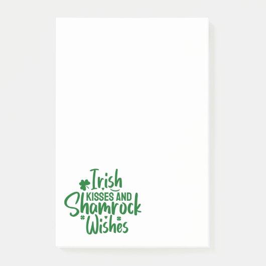 St. Patrick's Day Postit Notes Post-it Klebezettel (Vorderseite)