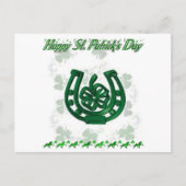 St. Patrick's Day Postkarte (Vorderseite)