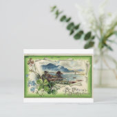 St. Patrick's Day Postkarte (Stehend Vorderseite)