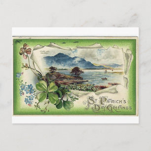 St. Patrick's Day Postkarte