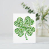 St. Patricks Day Postkarte (Stehend Vorderseite)
