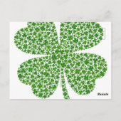 St. Patricks Day Postkarte (Rückseite)