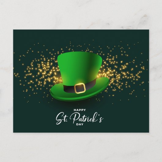 St. Patrick's Day Postkarte (Vorderseite)