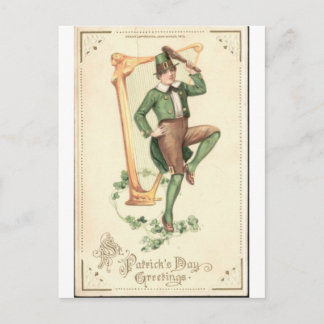 St. Patrick's Day Postkarte