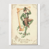 St. Patrick's Day Postkarte (Vorderseite)