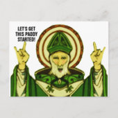 St. Patrick's Day Postkarte (Vorderseite)