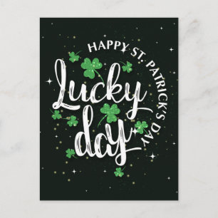 St. Patrick's Day Postkarte