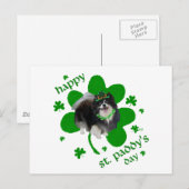 St. Patricks Day Postkarte (Vorne/Hinten)