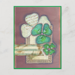 St. Patrick's Day Postkarte