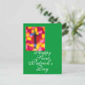 St. Patricks Day Postkarte (Stehend Vorderseite)