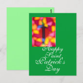St. Patricks Day Postkarte (Vorne/Hinten)