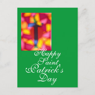 St. Patricks Day Postkarte