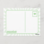 St Patrick's Day Postkarte (Rückseite)