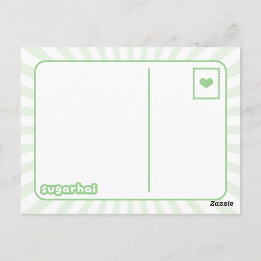 St Patrick's Day Postkarte (Rückseite)