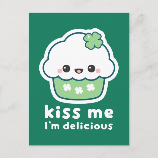 St Patrick's Day Postkarte (Vorderseite)