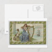 St. Patrick's Day Postkarte (Vorne/Hinten)