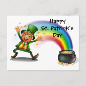 St. Patrick's Day Postkarte (Vorderseite)