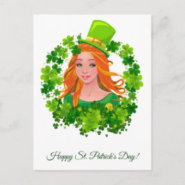 St. Patrick's Day. Postkarte