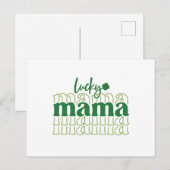 St. Patrick's Day Postkarte (Vorne/Hinten)