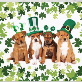 St. Patrick's Day Postkarte