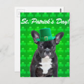 St. Patrick's Day Postkarte (Vorne/Hinten)