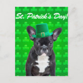 St. Patrick's Day Postkarte (Vorderseite)