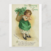 St. Patrick's Day Postkarte (Vorderseite)