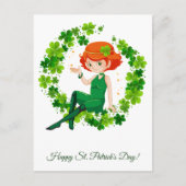 St. Patrick's Day. Postkarte (Vorderseite)