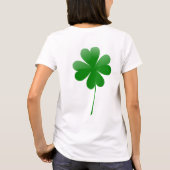 St Patrick's Day Pot o' Gold Kleeblatt T-Shirt (Rückseite)