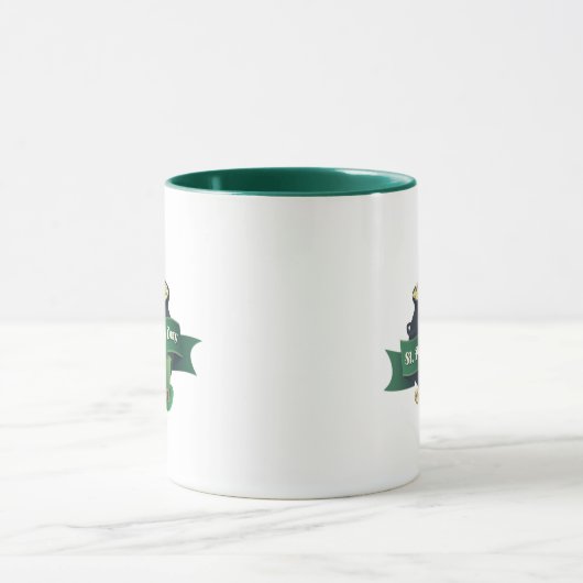 "St Patrick's Day Pot of Gold" Funny Irish Tasse (Zentrum)