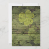 St. Patrick's Day Potluck St Pattys Day Party Einladung (Rückseite)