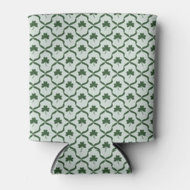 St. Patrick's Day Preppy Shamrock Clover Lattice  Dosenkühler