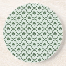 St. Patrick's Day Preppy Shamrock Klee Lattice 