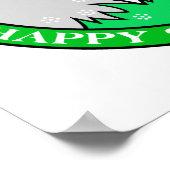 St. Patrick's Day Print Poster (Ecke)
