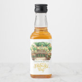 St. Patrick's Day Pub Party Custom Alkoholflaschenetikett (Vorderseite)