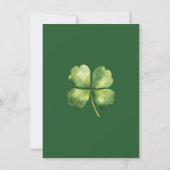 St. Patrick's Day Pub Party Einladung (Rückseite)