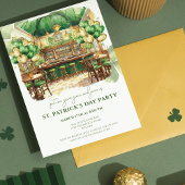 St. Patrick's Day Pub Party Einladung
