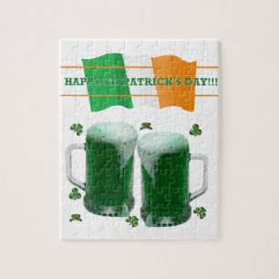 St. Patrick's Day Puzzle Bier