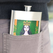 St Patrick's Day Queen Flachmann (Beispiel)
