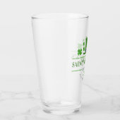 St. Patrick's Day Quote Glas (Rechts)