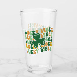 St Patrick's Day Quote Glass Glas