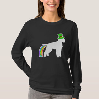 St Patrick's Day Rainbow Dog  Lagotto Romagnolo T-Shirt