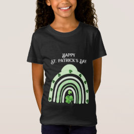 St. Patricks Day Rainbow Kleeblatts Lucky Girl T- T-Shirt