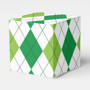 St. Patrick's Day Raute Geschenkschachtel