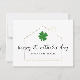 St. Patrick's Day Real Anwesen Karte